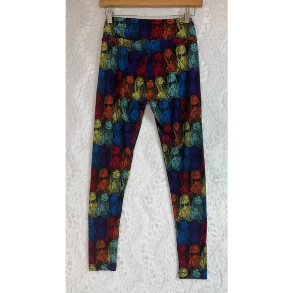 Lot of 2 Disney x LuLaRoe Nightmare Before Christmas Jack / Sally Leggings OSFM* - Picture 10 of 16